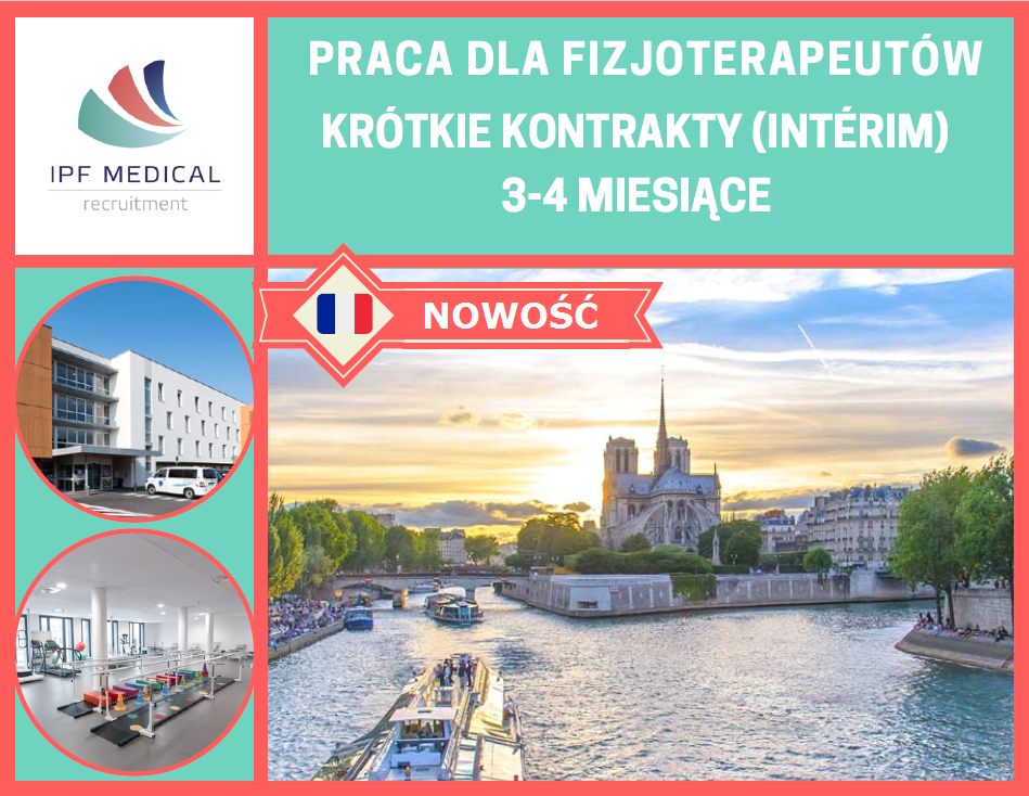 Fizjoterapeuta- NOWOŚĆ! krótkie kontrakty | Agencja Pracy IPF - oferty ...